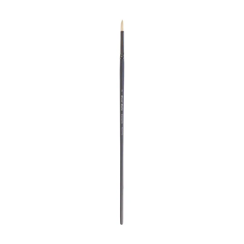 Elements - Mixed Media - Oil & Acrylic - Hog - Long Handle - Round 2