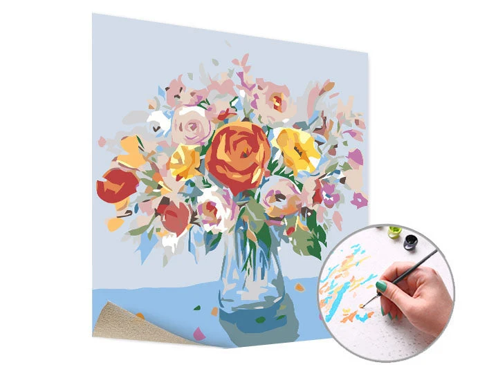Paint by Numbers Colorful Packaging | Low Difficulty