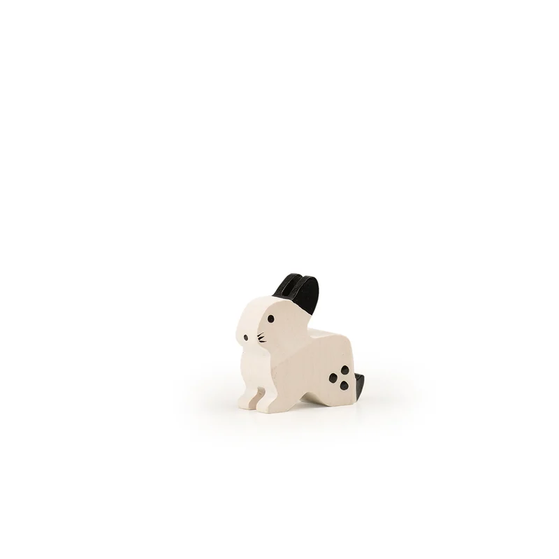 Hase sitzend weiss