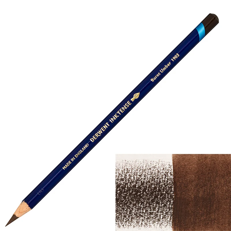 Derwent - Inktense Pencil - Burnt Umber 1903