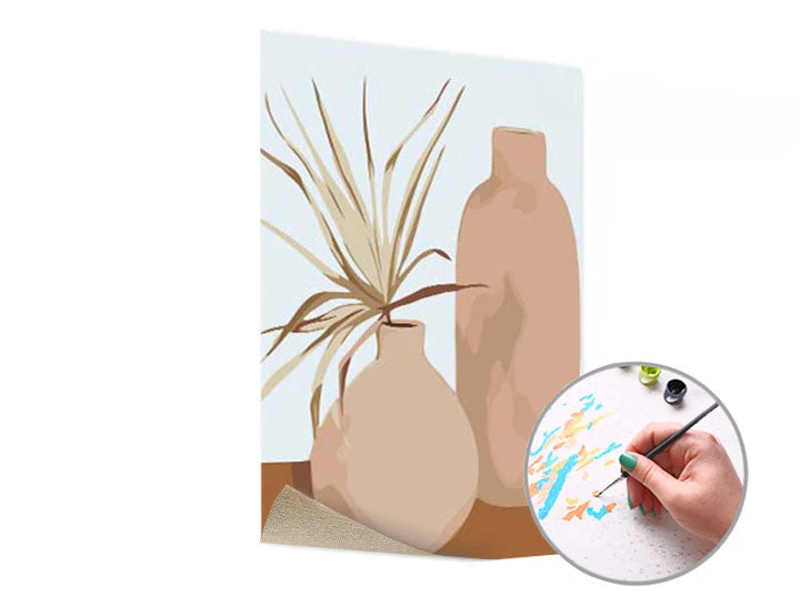 BIG BAGS Paint by Numbers | Low Difficulty