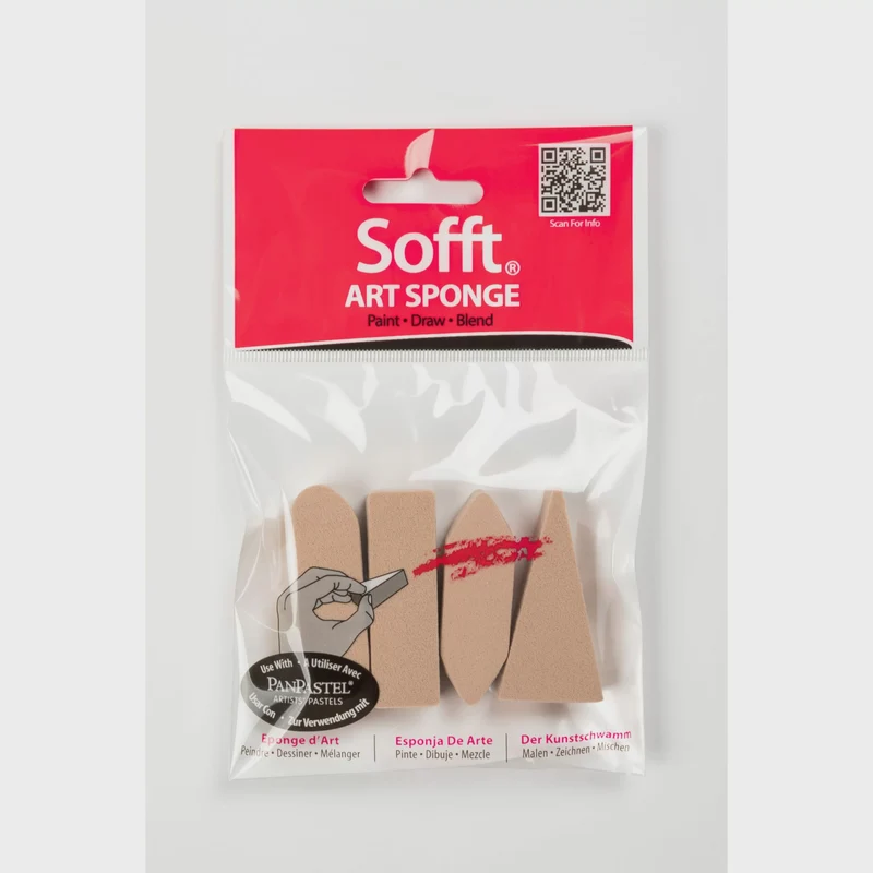 Sofft Art Sponge Bars Pack 4 Mixed