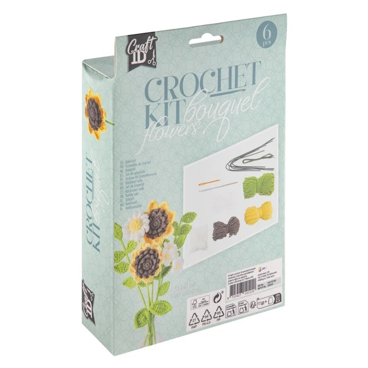 Flower Bouquet Crochet Set