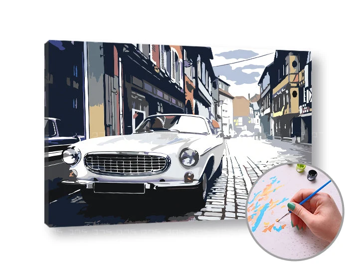 CITY FOUR Paint by Numbers | Low Difficulty
