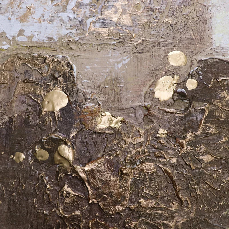 Handgemalte Abstract Gemälde "Weltall"