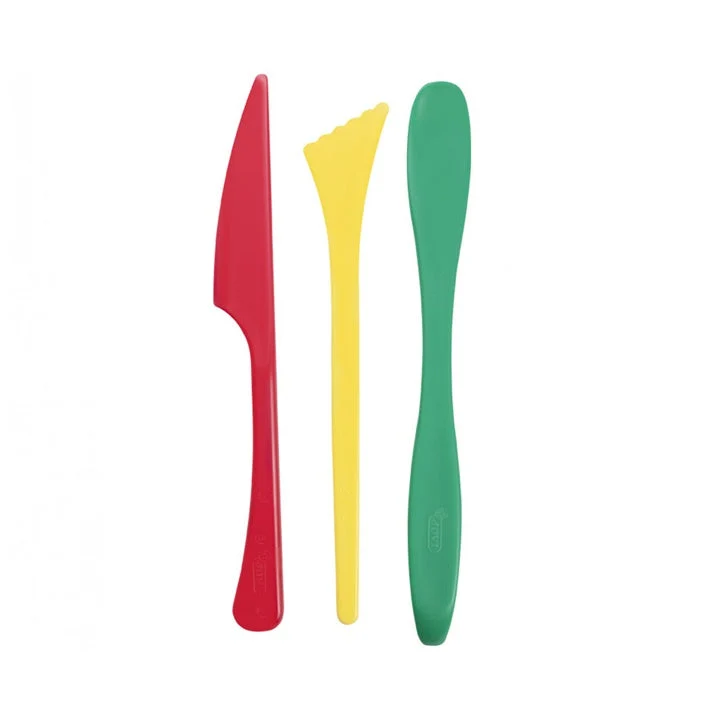 Set of 3 Modeling Knives