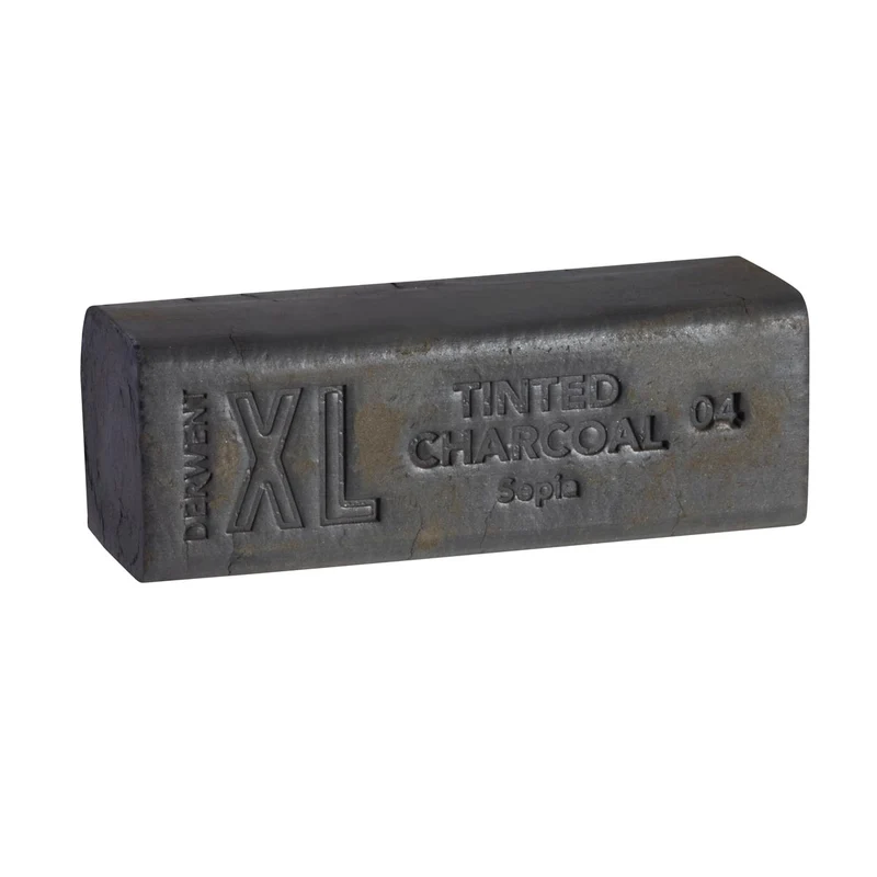 Derwent - Tinted Charcoal XL Block - Sepia