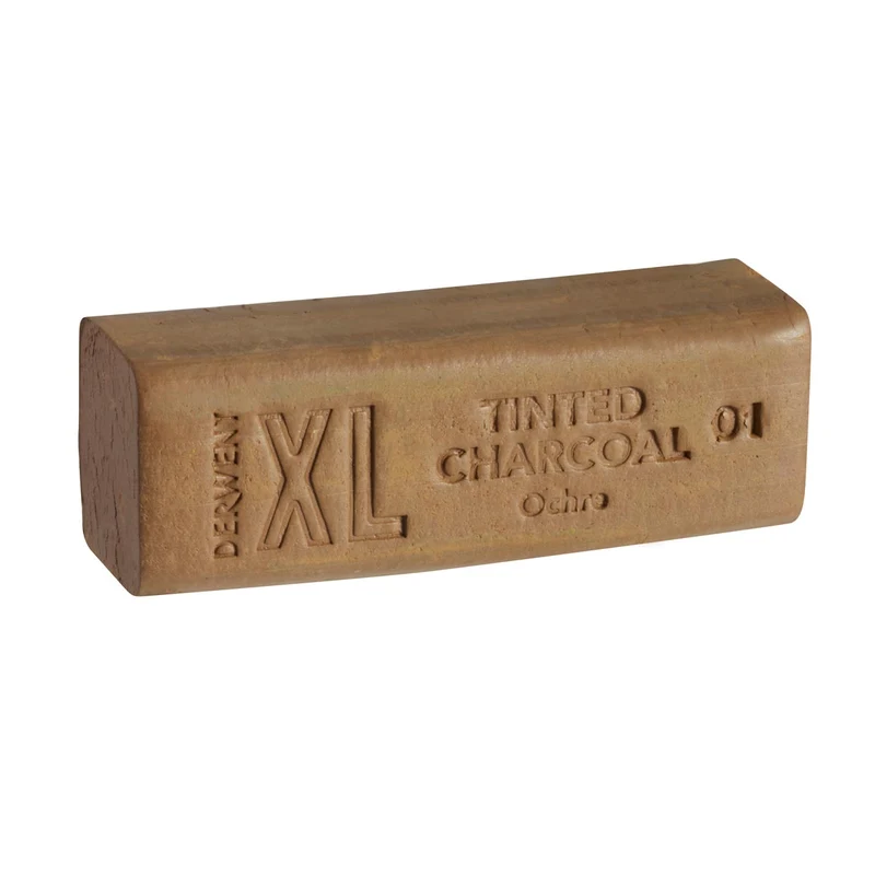 Derwent - Tinted Charcoal XL Block - Ochre