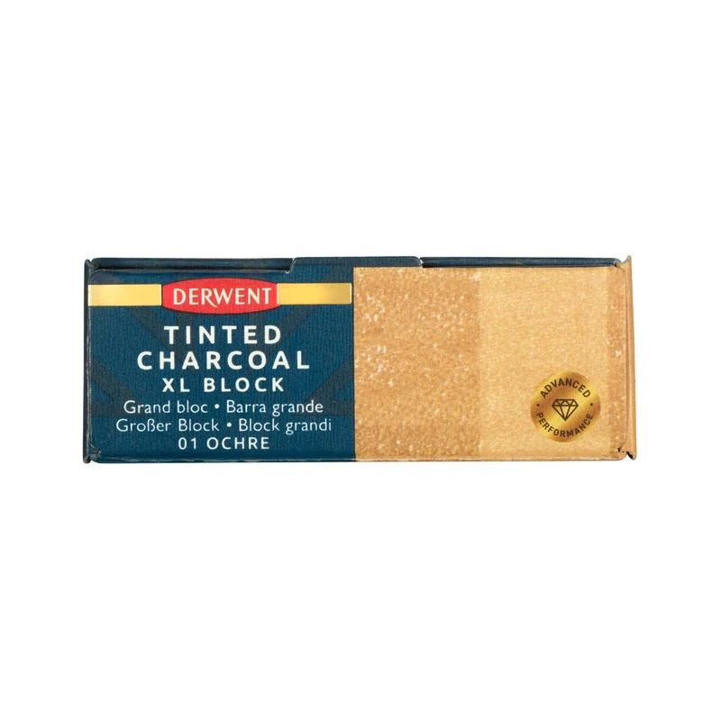Derwent - Tinted Charcoal XL Block - Ochre