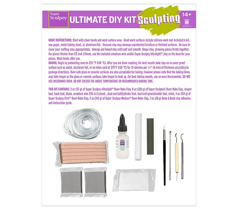 Sculpey - Super Sculpey Ultimate DIY Sculpting Kit