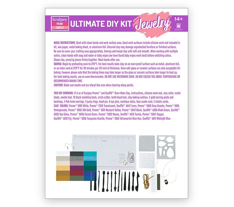 Sculpey - Premo Ultimate DIY Jewelery Kit