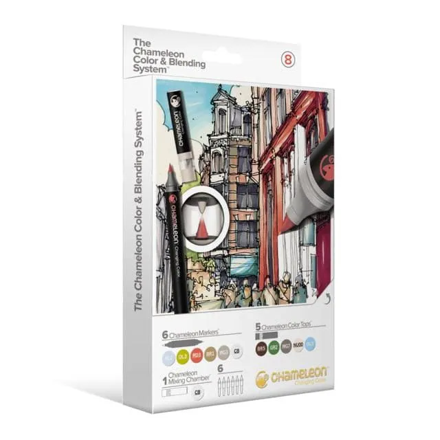 Chameleon Markers Colour Blending System Set #8