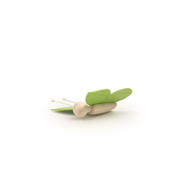 Schmetterling mini mit Magnet lindengrün