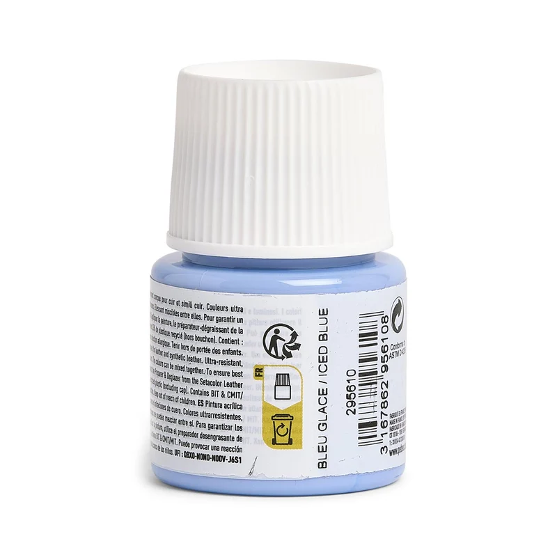 Pebeo - Setacolor Leather Paint 45ml - Iced Blue