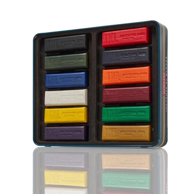 Derwent - Inktense XL Blocks - 12 Tin
