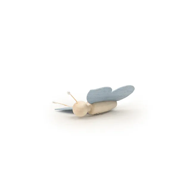 Schmetterling mini mit Magnet hellblau