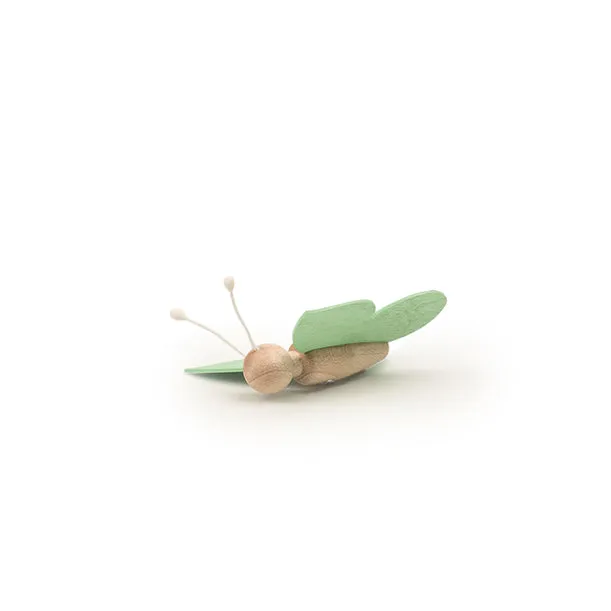 Schmetterling mini mit Magnet hellgrün