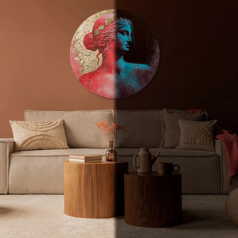 Gemälde mit luxuriösen goldenen Texturen „Golden Glow“