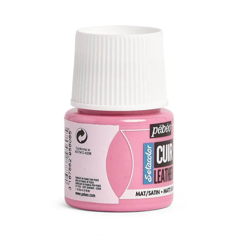 Pebeo - Setacolor Leather Paint 45ml - Candy Pink