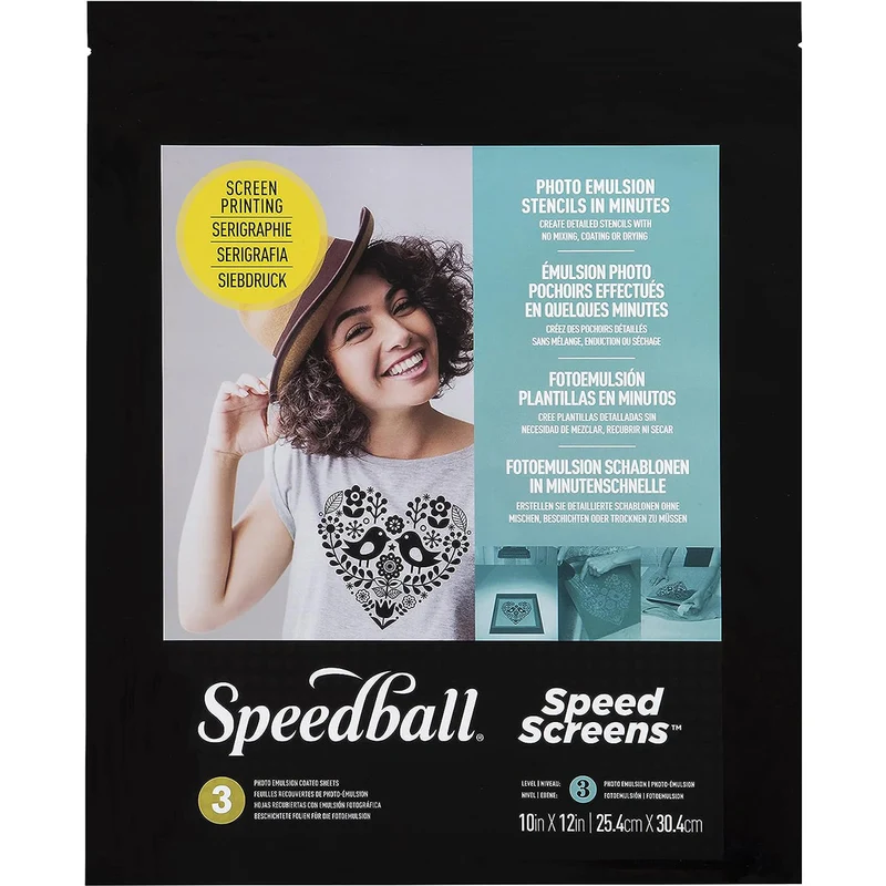 Speedball - Speed Screens 3 Pack - 10 x 12" - 20 x 30cm