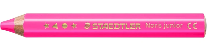STAEDTLER Noris junior 140 Kindermalstift 3in1 neonpink