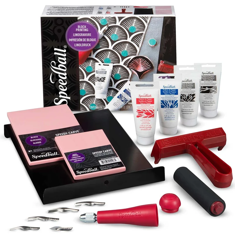 Speedball - Fabric Block Printing Deluxe Kit