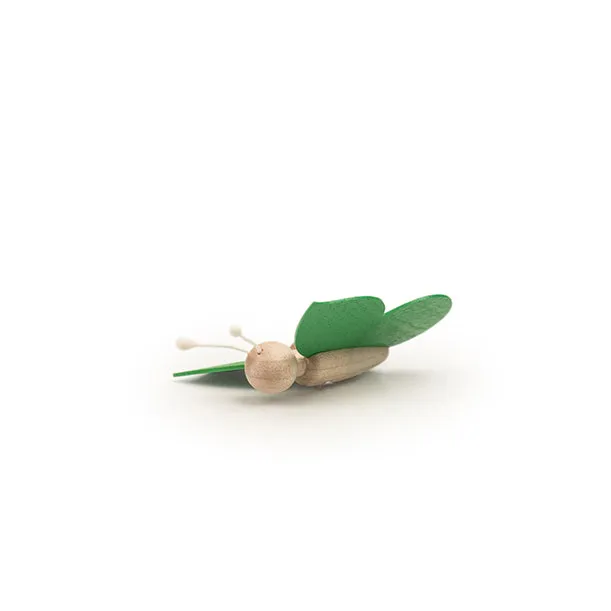 Schmetterling mini mit Magnet grün