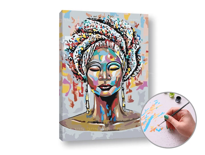 Paint by Numbers AFRICAN | Low Difficulty