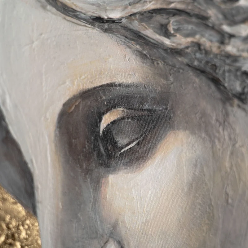 Gemälde mit goldenen Akzenten für Ihre Inneneinrichtung - „Muse of Light“
