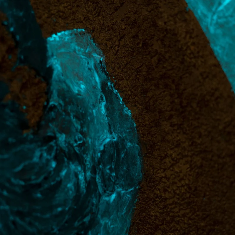 Gemälde mit goldenen Akzenten für Ihre Inneneinrichtung - „Muse of Light“