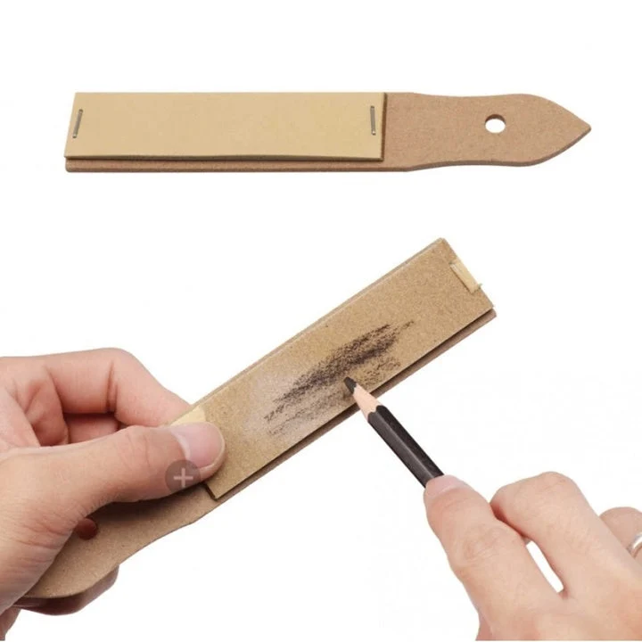 Pencil Sandpaper Pad, 12 pcs