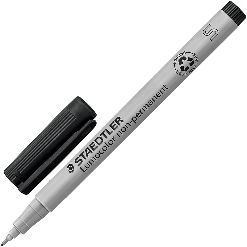 STAEDTLER Lumocolor non-perm. Folienstift F 0,4mm schwarz 311-9