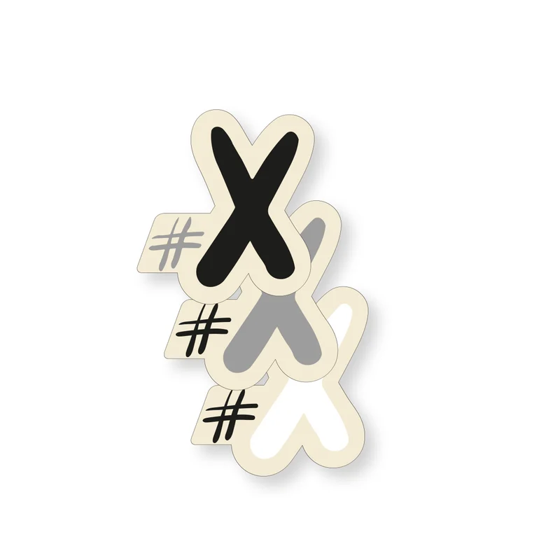 Buchstaben gross "X"