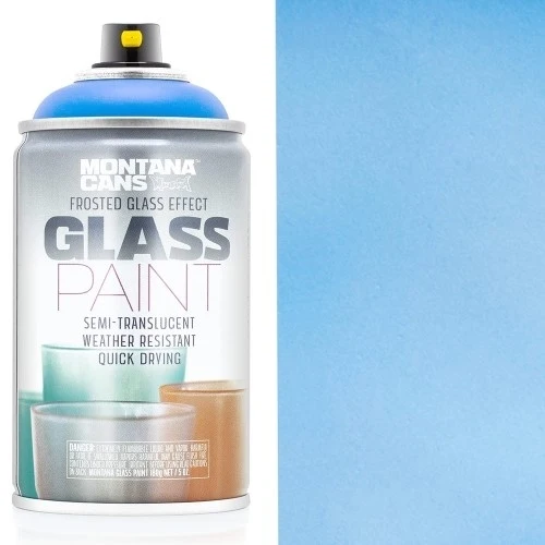 Montana - GLASS Paint 250ml - Bay Blue 5055