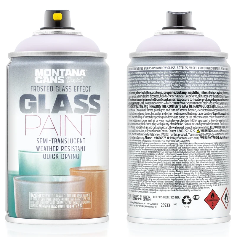 Montana - GLASS Paint 250ml - Rose 3225