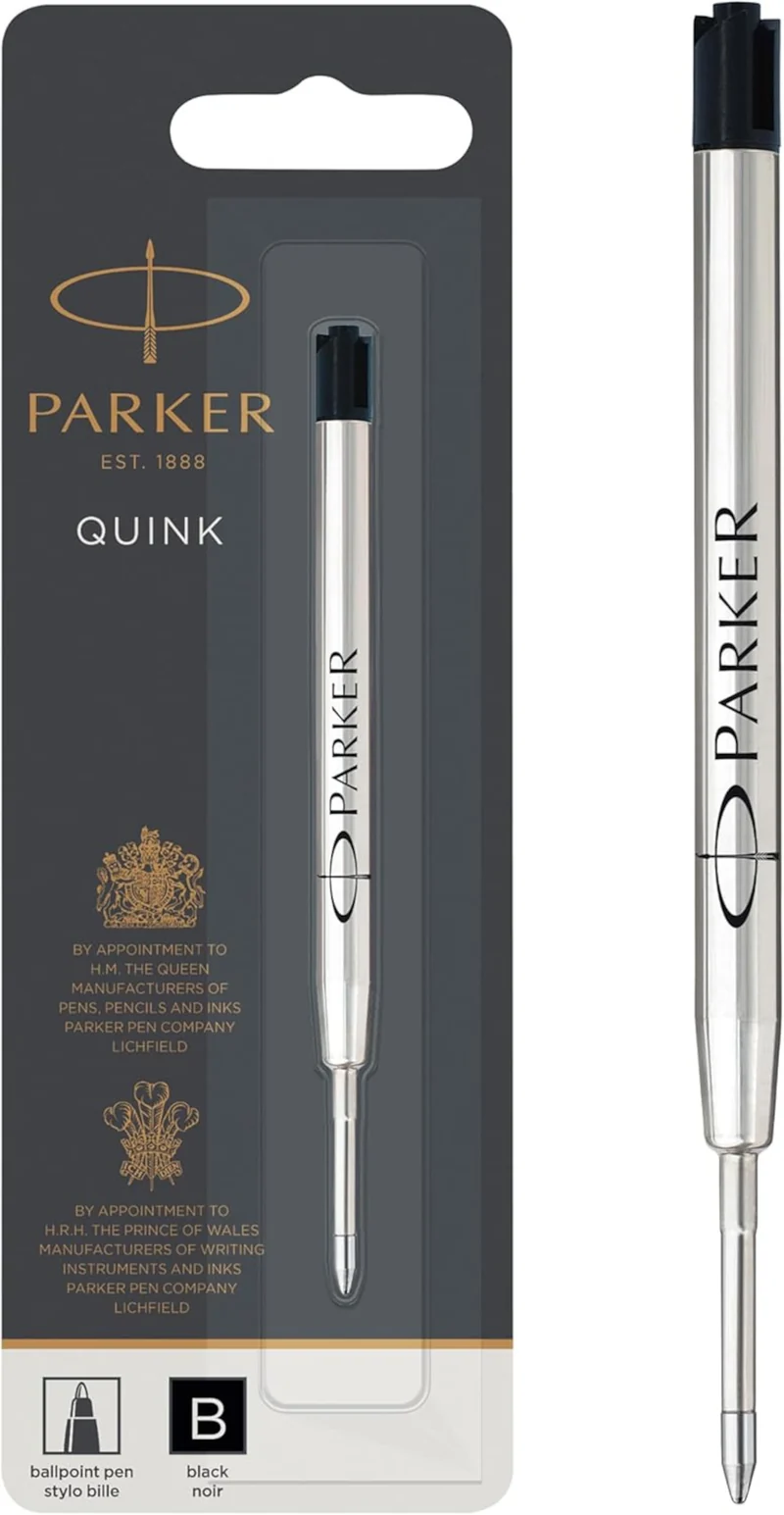 PARKER QUINKflow Kugelschreibermine B schwarz – ISO 12757-2