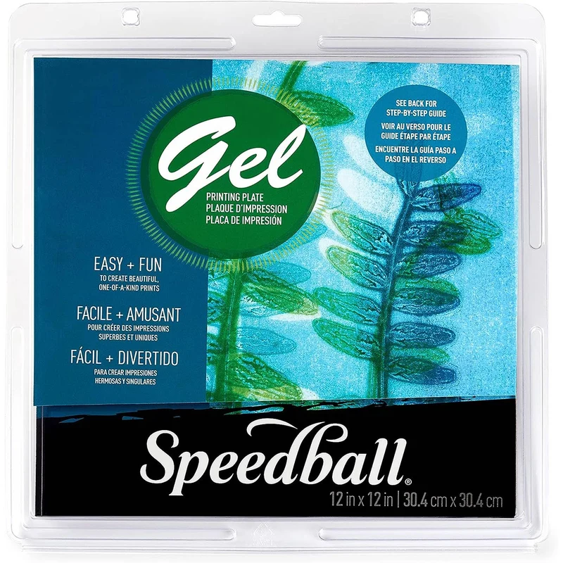 Speedball - Gel Printing Plate 12 x 12 inch - 30 x 30cm