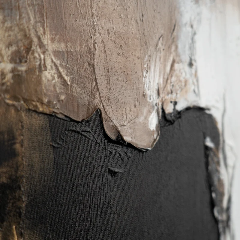 Moderne Kunst "Goldene Fragmente" mit Rahmen berühmte Gemälde