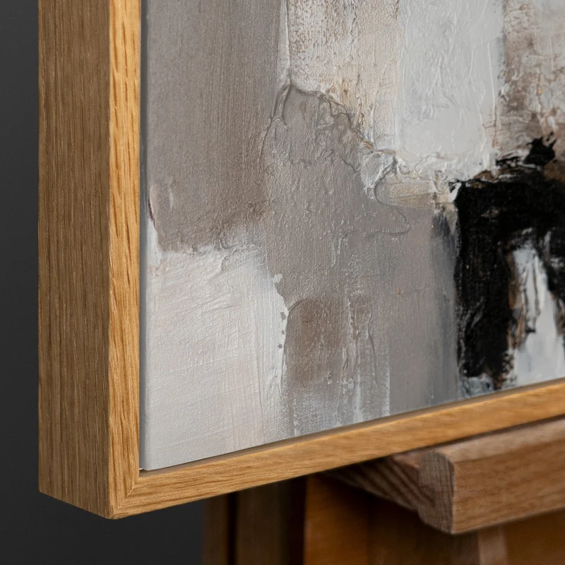 Moderne Kunst "Goldene Fragmente" mit Rahmen berühmte Gemälde