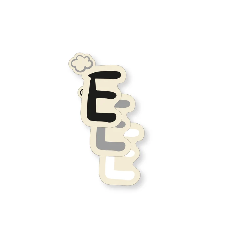 Buchstaben gross "E"