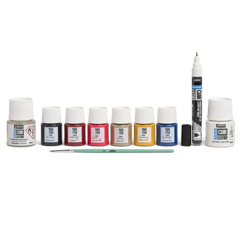 Pebeo - Setacolor Leather Paint - Selection Box