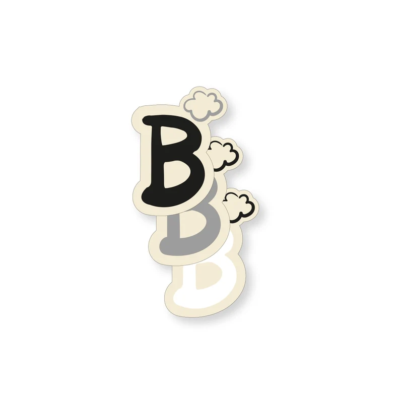 Buchstaben klein "B"