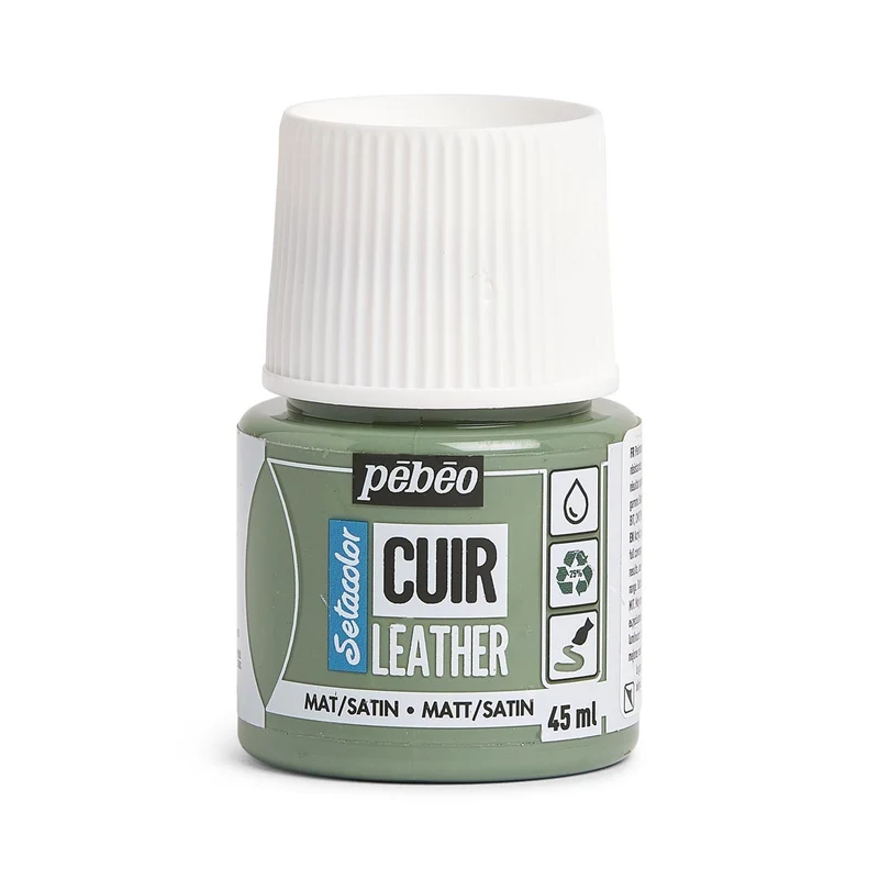 Pebeo - Setacolor Leather Paint 45ml - Matcha Green