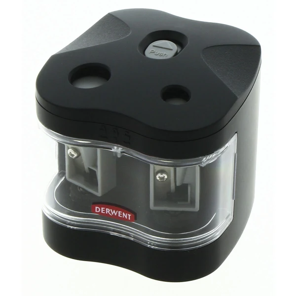 Derwent - Battery Operated Twin Hole Pencil Sharpener