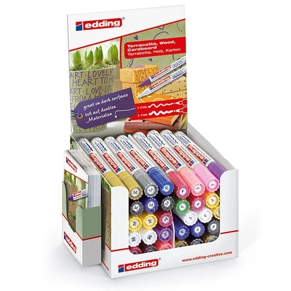 edding - Matt Paint Marker Display