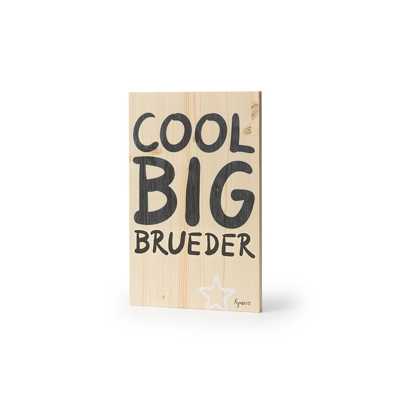 Dekoschild Big Brueder