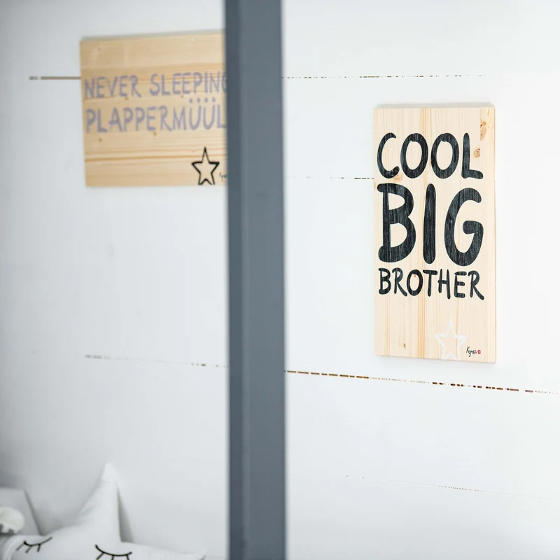 Dekoschild Big Brueder