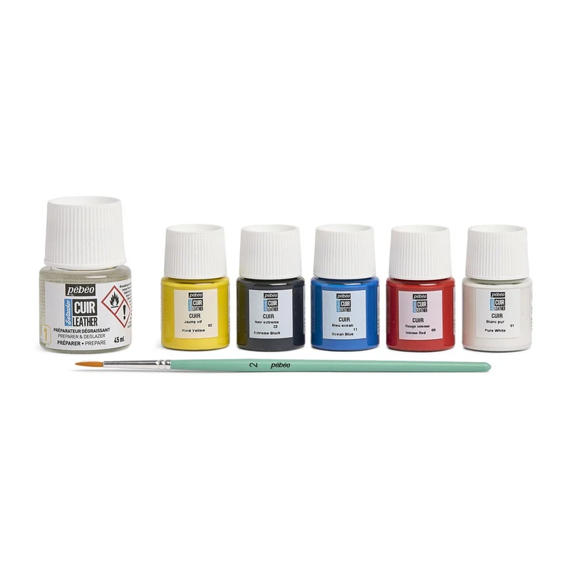 Pebeo - Setacolor Leather Paint - Starter Kit
