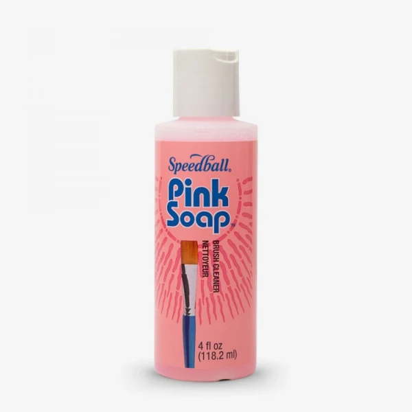 Speedball - Brush Cleaning Pink Soap 4oz (118.29ml)