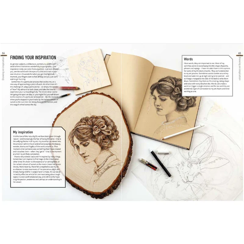 Search Press Books - The Art of Pyrography